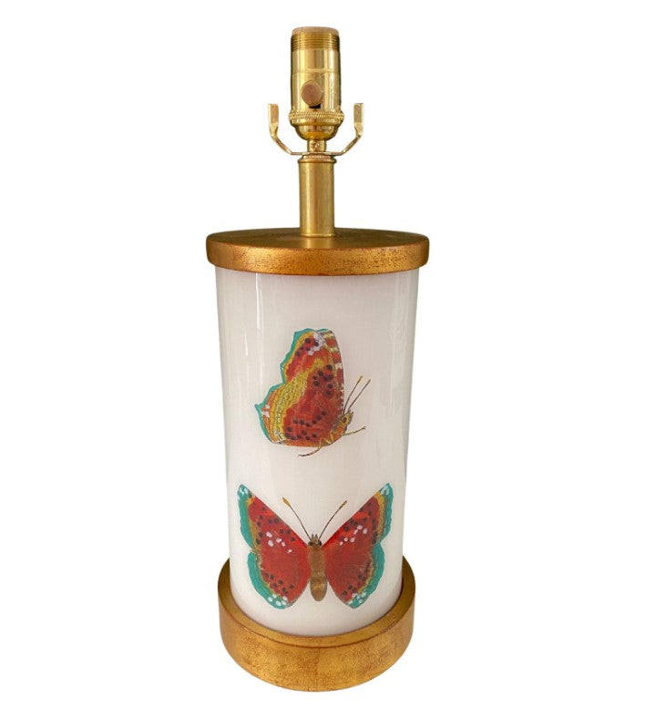 Single Petite Butterfly Study Lamp