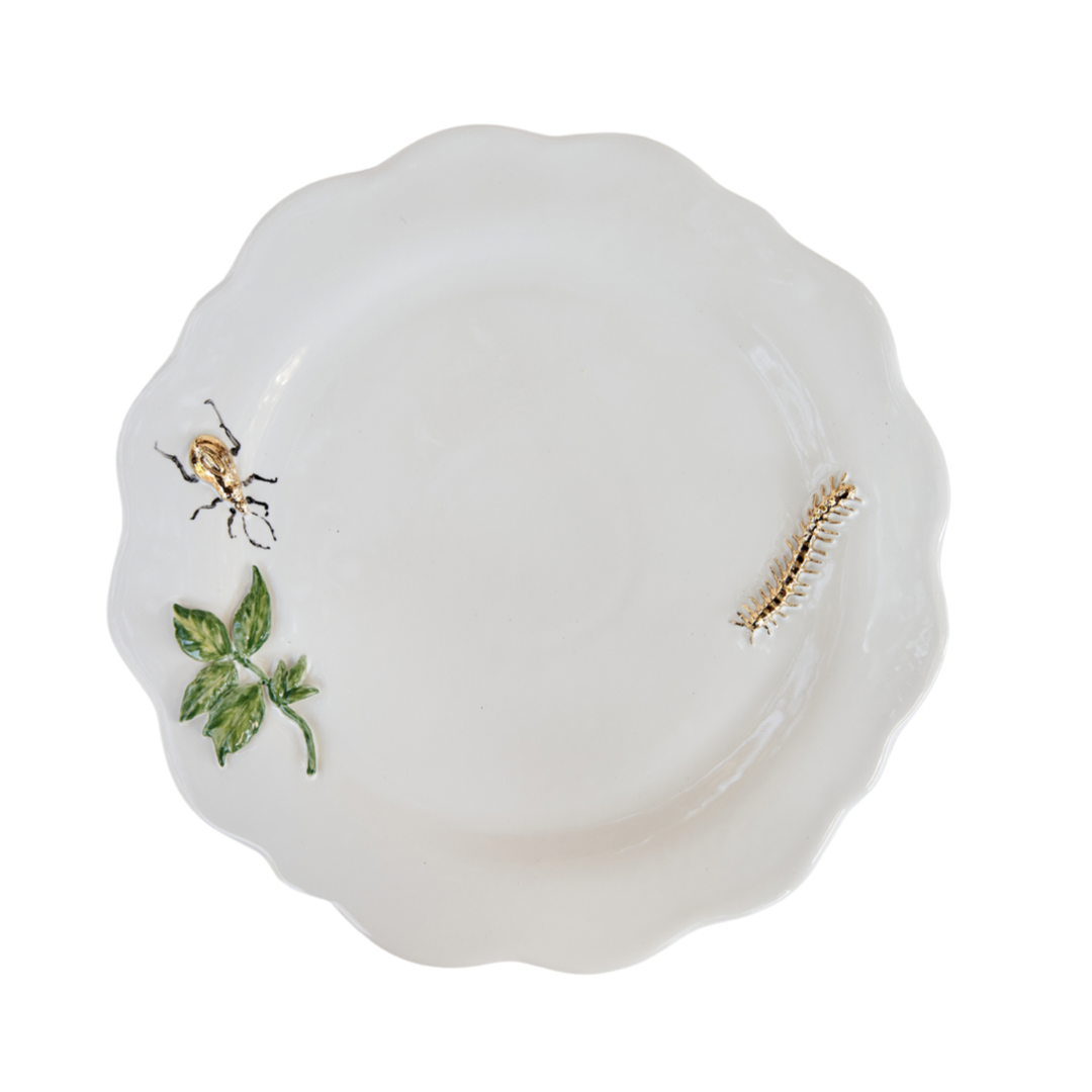 Scalloped Dinner Plate