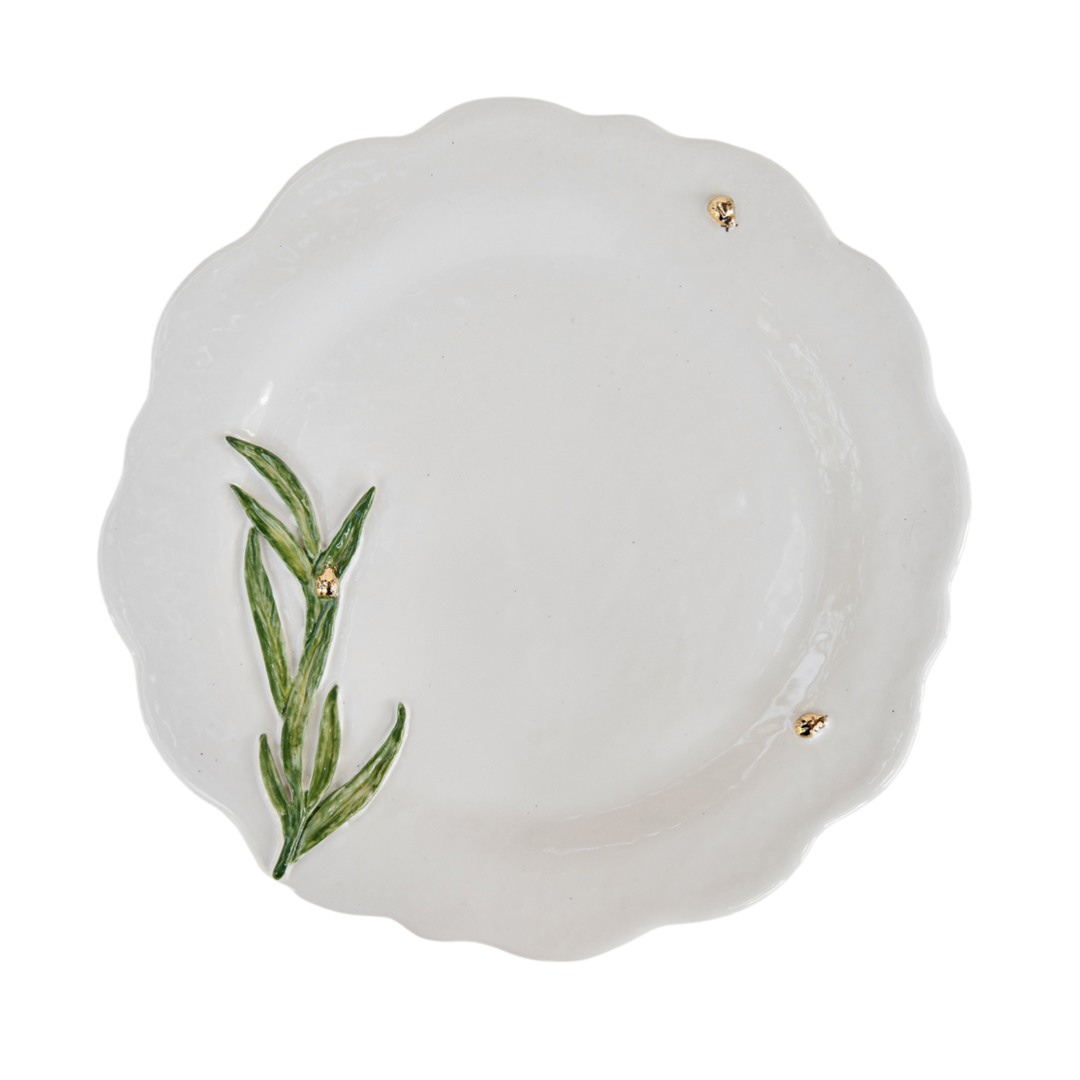 Scalloped Dinner Plate