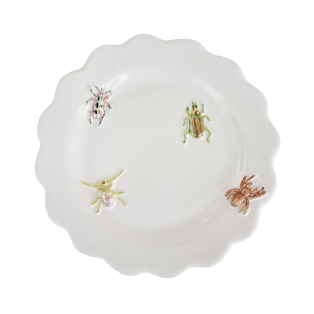 Scalloped Bread & Butter Plate